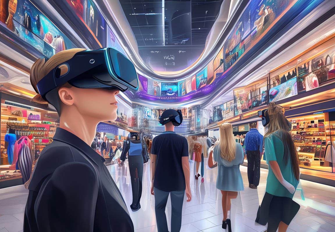 VR+虚拟购物，虚拟购物体验让你欲罢不能